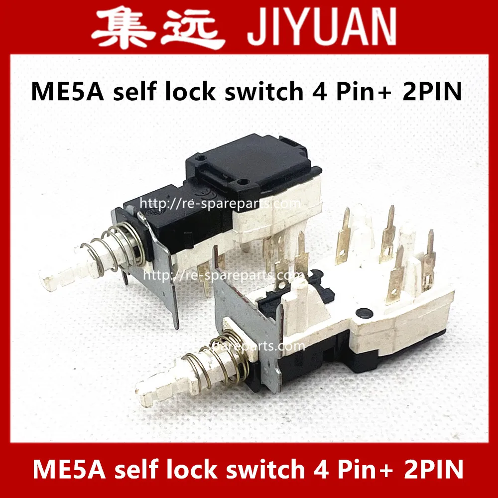 

ME5A JB/XB 250V 24V power switch potentiometer self lock switch 4 Pin+ 2PIN +SWITCH-5PCS/LOT