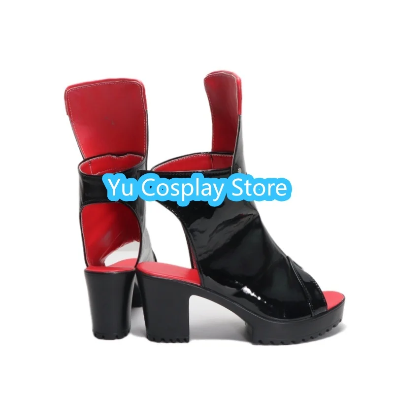 Buty do cosplayu Yu Cosplay Store Red Lotus Shadow, buty do cosplayu anime, kostiumy na Halloween, rekwizyty