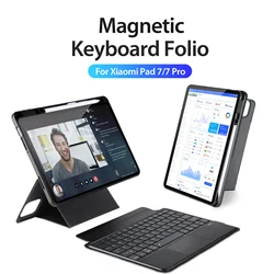 DUX DUCIS for Xiaomi Pad 8 7 Pro Bluetooth 5.0 touch keyboard protective cover XM Pad 6 Wireless keyboard Pad5 5Pro case