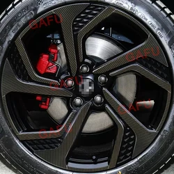 For MG MG4 EH32 Mulan 2020-2023 Car Wheel Sticker Film Scratch-resistant Wear-resistant Anti-corrosion Exterior Accessories