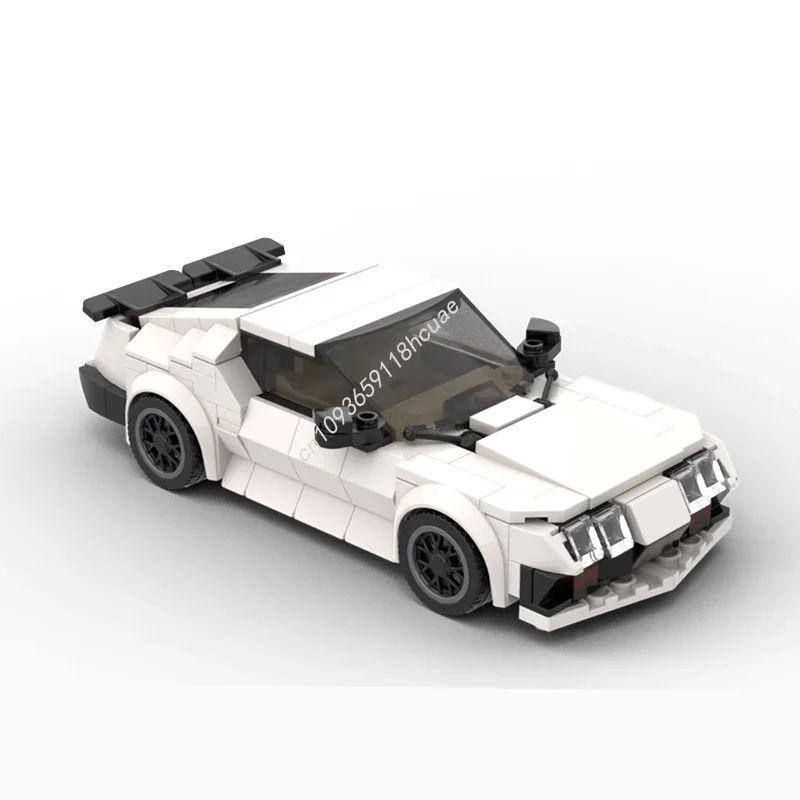 

323 детали MOC Renault Alpine A310 City Champions, модель суперкара, конструктор, набор для творчества, игрушки для детей, сборка, подарки на Рождество