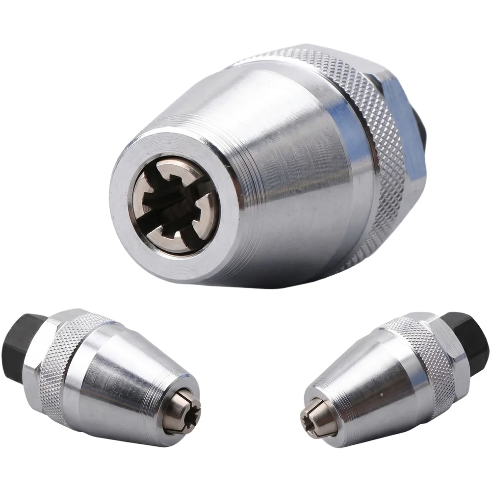 Car 3/8 Bolt Extractor Collet 6-12mm Knurled Grip For Broken Screw Nut Removal Car Maintenance Tools