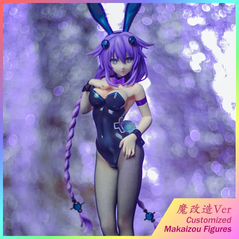 1/4 B-STYLE Purple Heart Bunny Ver Makaizou Out Of Print PVC Anime Customized R18 Action Figures B-0008