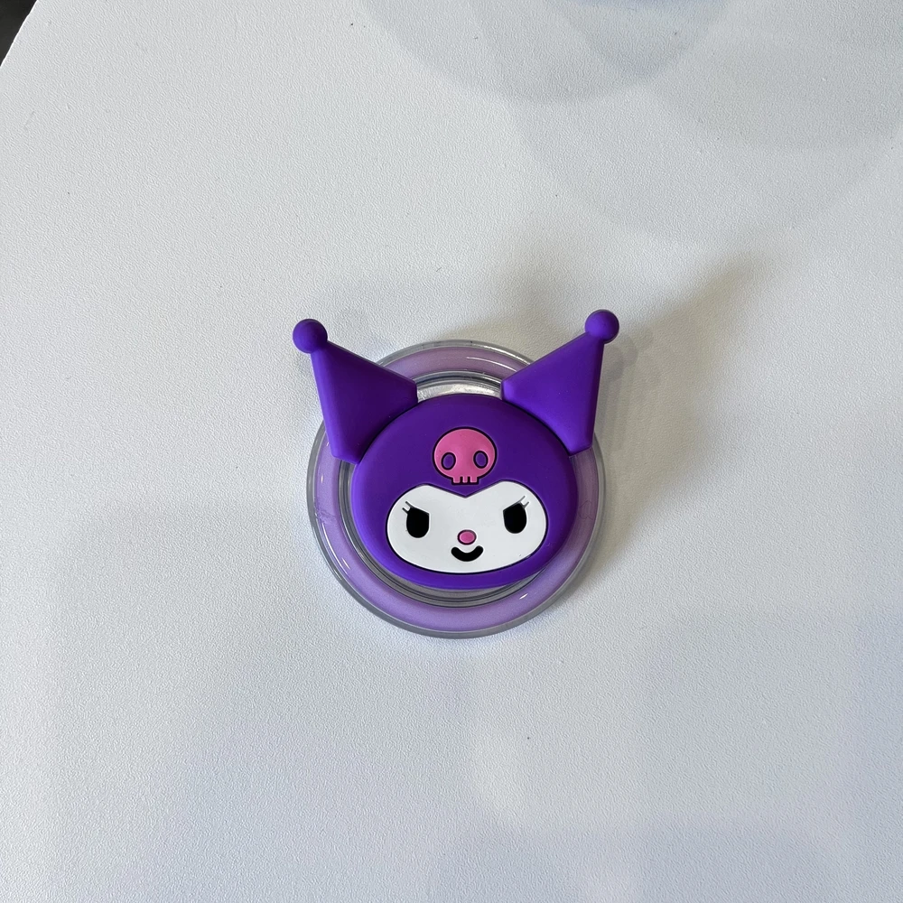 Cute Sanrio Kuromi My Melody Magnetic Holder Grip Tok Griptok Phone Stand Holder Support For iPhone Samsung Magsafe Smart Tok