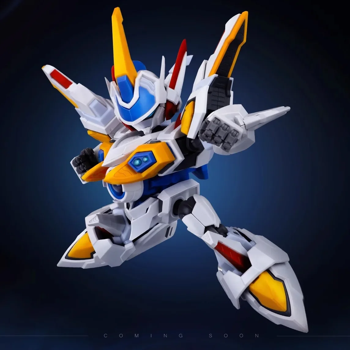 

In Stock The Dimensional POWER White Knight Can Transform The National Creation Mech Assembly Model