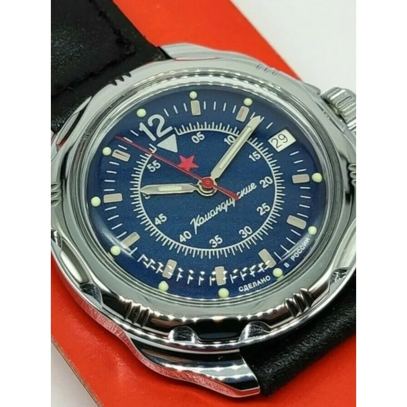 Reloj Commander Series Reloj militar mecánico manual Reloj para hombre Impermeable Luminoso