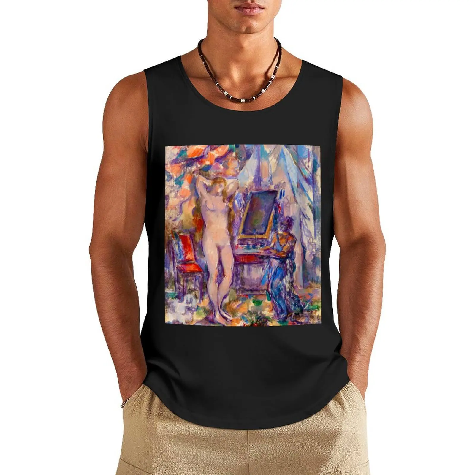 

HD PAUL CEZANNE - The Toilette Tank Top new in tops & t-shirt tops