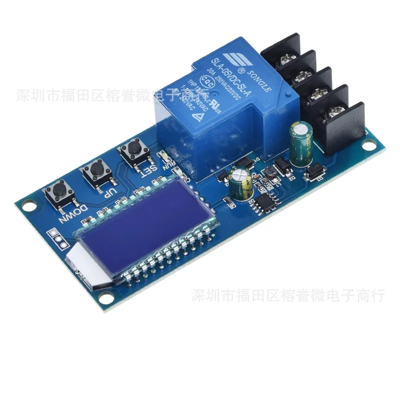 XY-L30A Battery Charging Control Module Digital Full Charge Cut-off Overcharge Protection Switch 6-60V