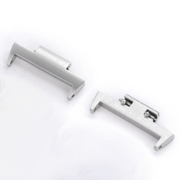 2pcs Watch Strap Adapters For Tissot PRX Series Watch Accessories stainless Watch Band Adapters Convex 12MM To 22MM Connector