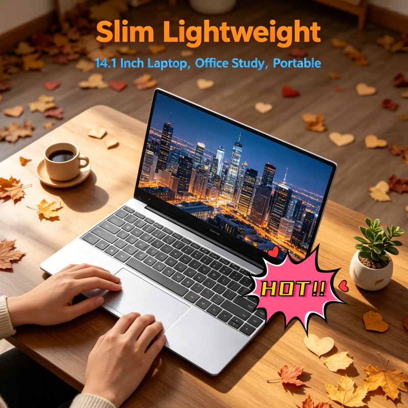 

Fashion Simple Appearance 14.1 Inch Laptop Suitable For Students And Office Workers Intel Core i7-8650U