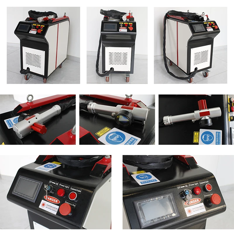 Heißer Export Produkt Oxid Schicht Form Rost Entfernung Reinigung Ausrüstung Metall Sauber Maschinen Faser Laser Reinigung Maschine