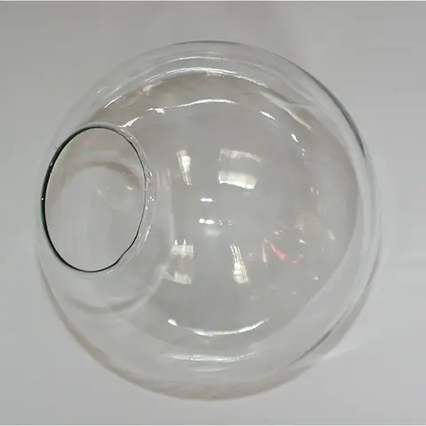 D13cm d15cm d20cm abajures de vidro transparente globo capa da lâmpada para luz pingente lustre sombra peças acessório montagem da lâmpada