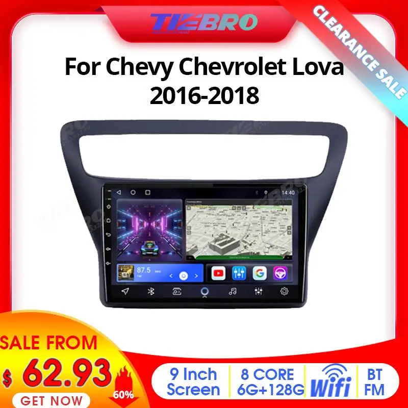 

Tiebro Clearance Sale 60% Discount 2DIN Android10 Car Radio For Chevy Chevrolet Lova RV 2016-2018 IPS Auto Radio GPS Navigation