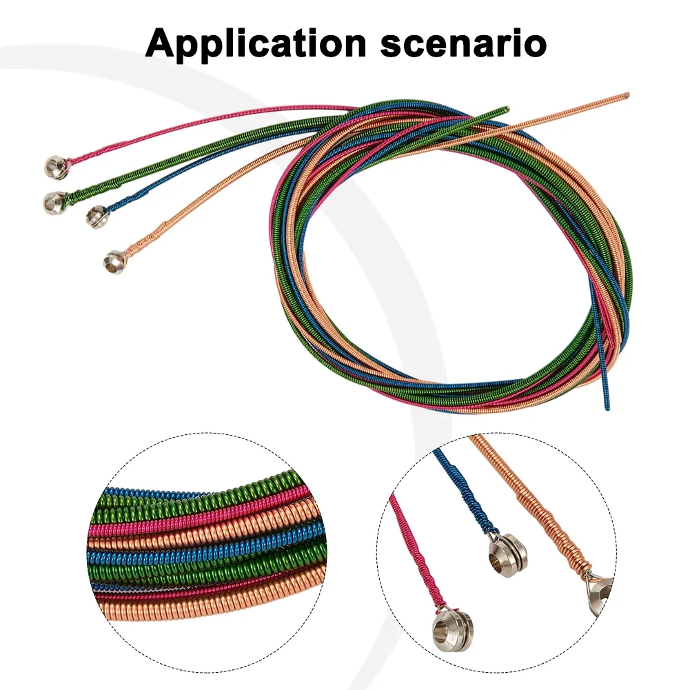 

Set Top 2019 Горячие струны для гитары, струны для бас-гитары от .046 до .100, 4-струнный бас-гитар, высококачественные сменные струны