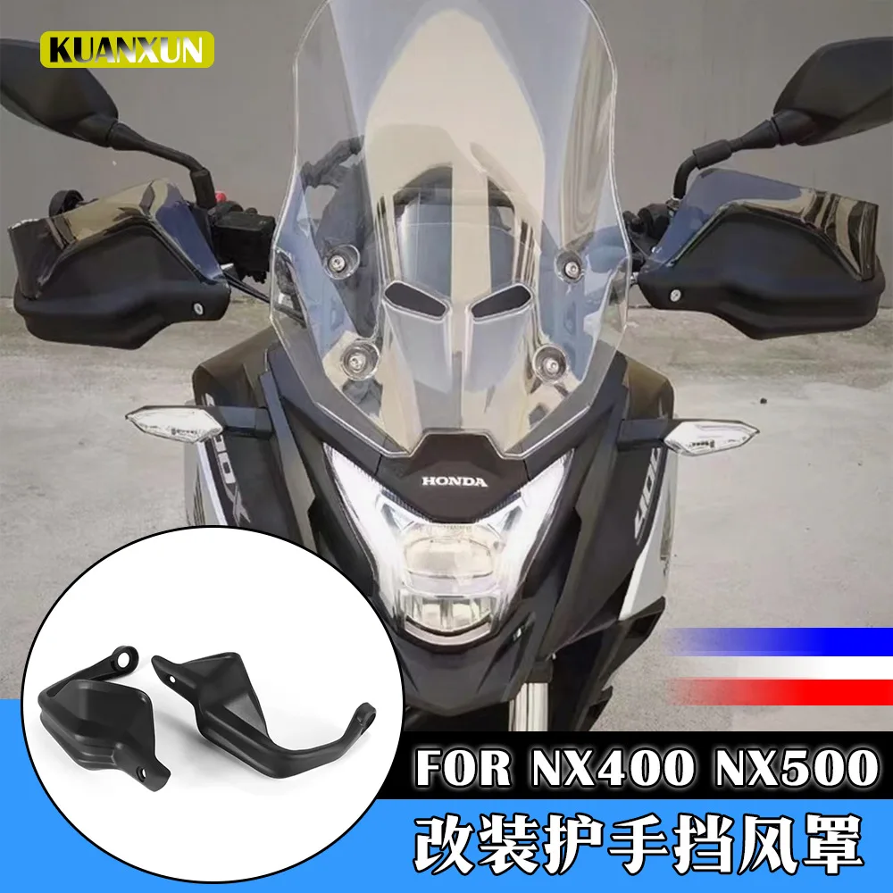 

For Honda NX400 NX500 modified hand guard front car windshield hand handle windshield, thermal heightening piece accessories