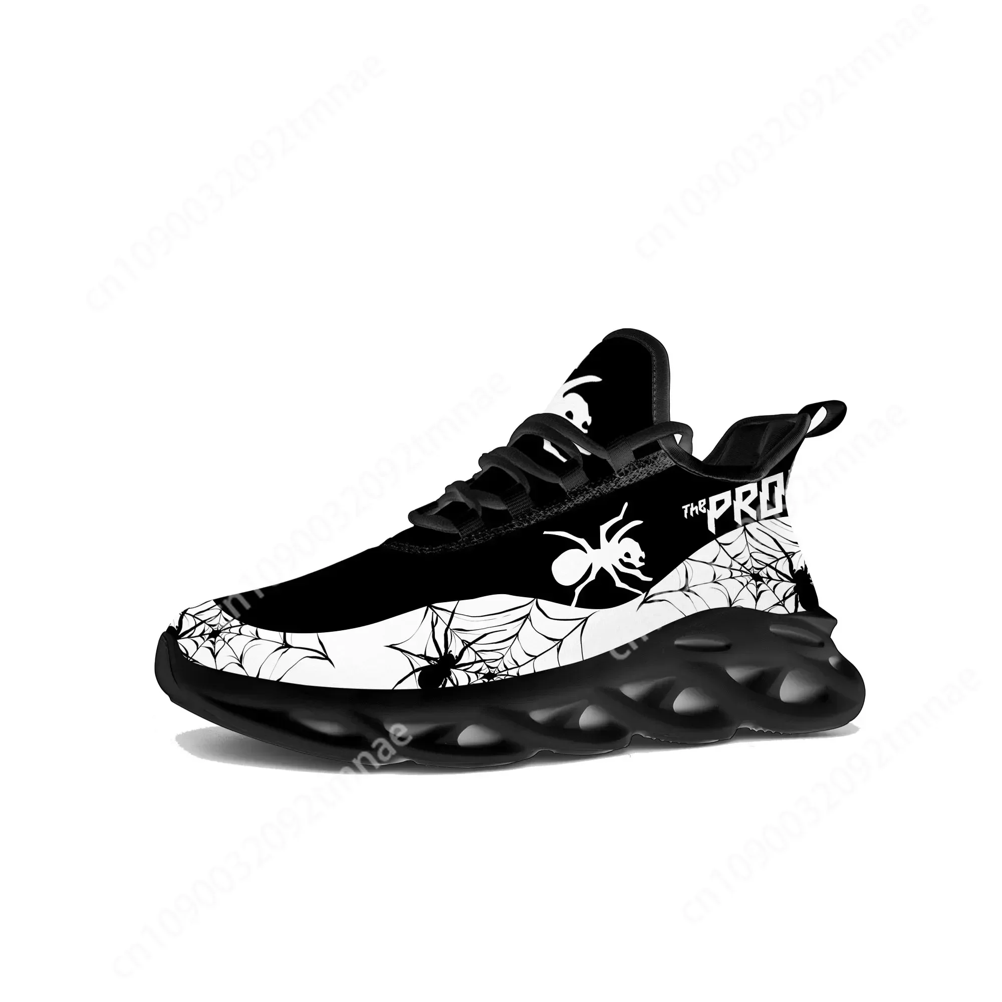 

The Prodigy Rock Band Pop Flats Sneakers Mens Womens Sports Running Shoe Sneaker Lace Up Mesh Custom Tailor-made Shoe Black