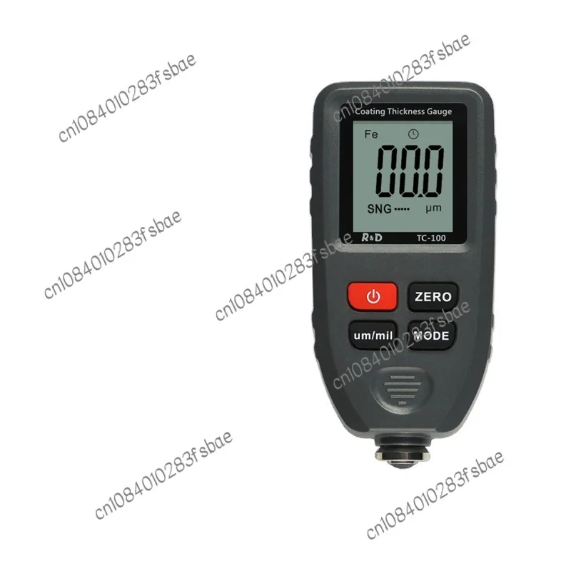 TC100 Coating Thickness Gauge Galvanized Layer Digital Display Film  Aluminum Dual-Use Paint Film Coating Thickness Gauge