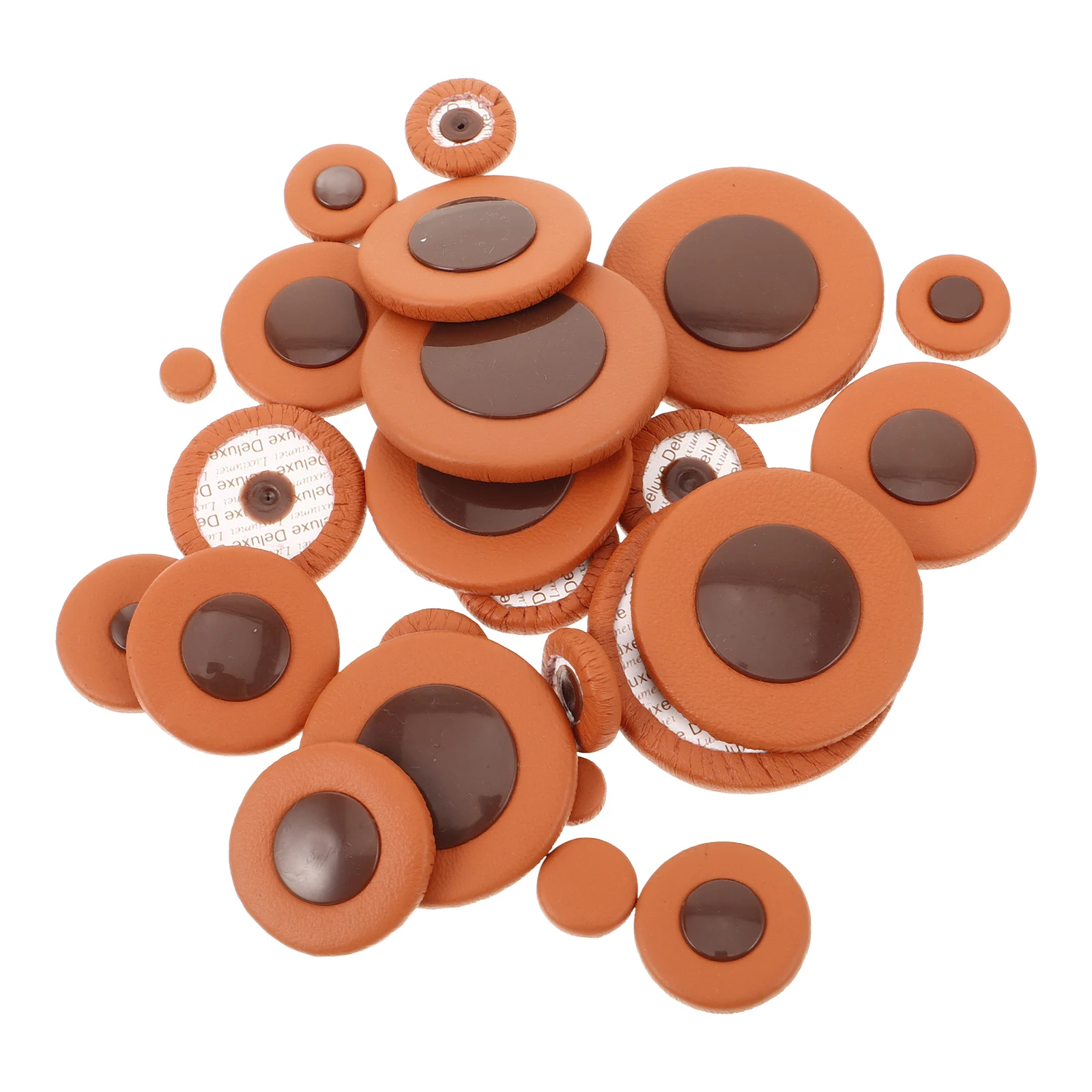 

25 Pcs Saxophone Pad Alto Pads for Musical Instrument Parts along with Mats Repair Maintenance Small Cushion