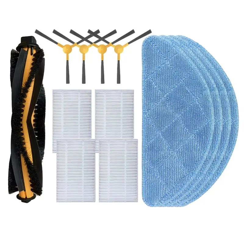 B01C-For LIECTROUX C30B / XR500 / E30 Proscenic 800T 820S 820T 830T Accessories Main Side Brush Hepa Filter Rag Dust Bag
