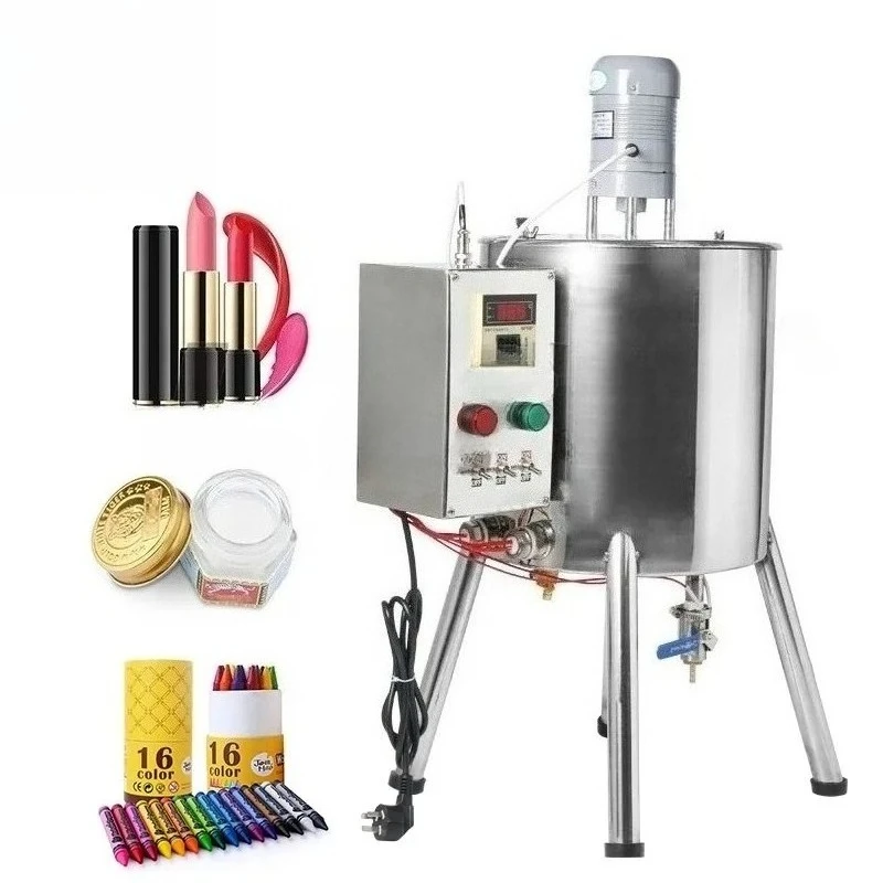

Manual Lip Gloss Balm Melter Filling Machine Small Grease Hot Wax Mixing Tool Small