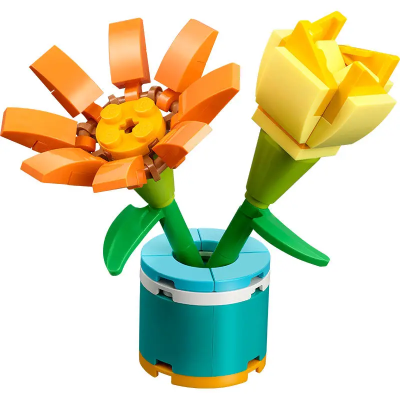 

LEGO Friends Friendship Flowers 30634 Polybag, Orange, Pink, Rose, Yellow for Children's Kids Birthday Gift