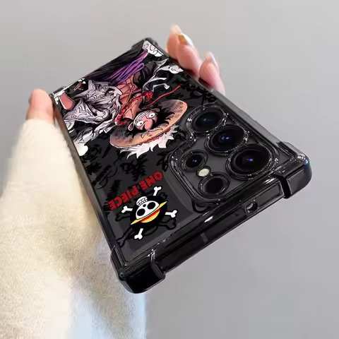 Anime Ones Pieces Phone Case for Samsung Galaxy S22 Ultra S25 Plus S21FE S24 S20 FE s24fe S25 Ultra s24ultra S23 Clear Cover