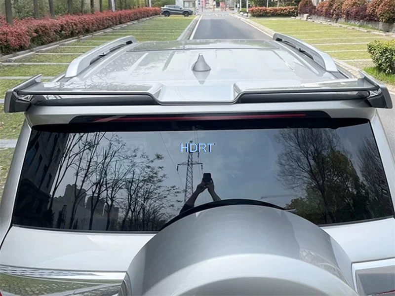 Car Styling Rear Trunk Roof Spoiler Plate Fixed Wind Tail Wing Cover For GWM Tank 500 2022 + Protector Decoration Accessories