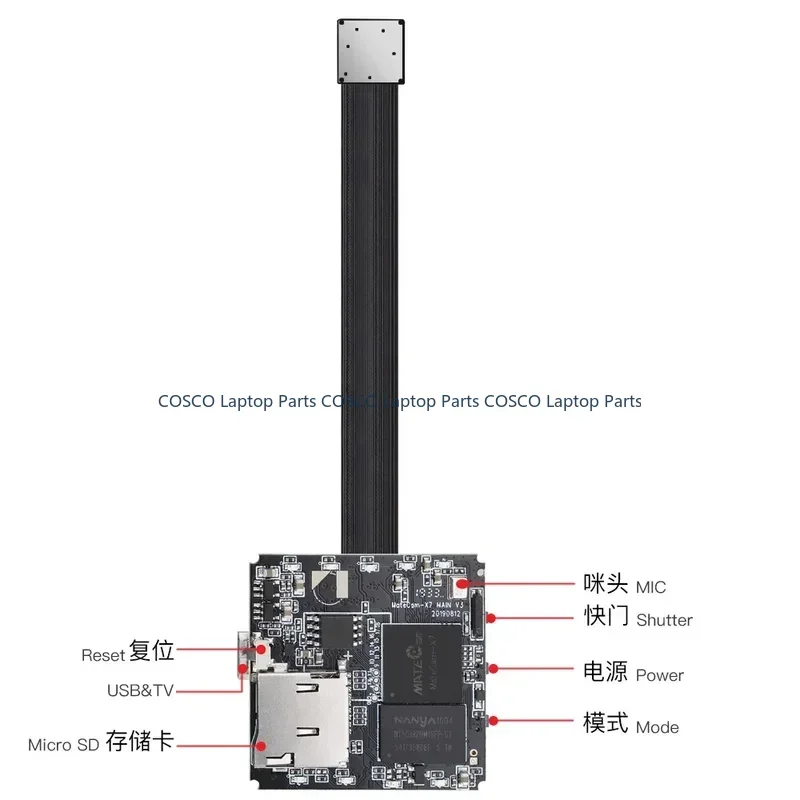 Matecam X9 4K 60FPS IMX258 小型 Wifi バッテリー駆動セキュリティ