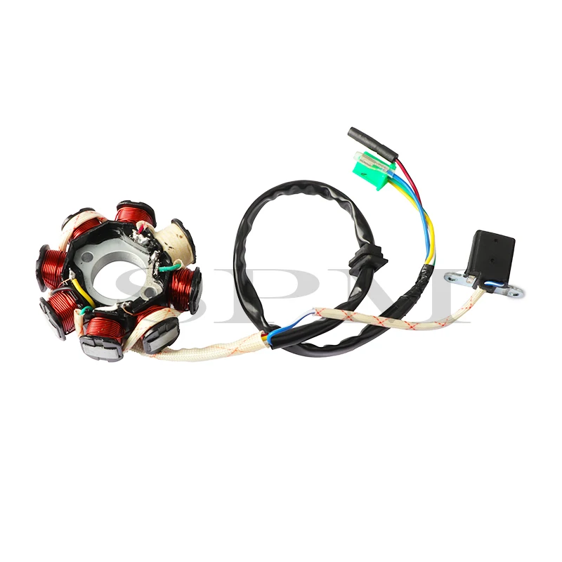 Magneto Stator Ignition Generator 8 Pole Coil For GY6 125cc 150cc Moped Scooter ATV Dirt Bike Motorcycle Accessories