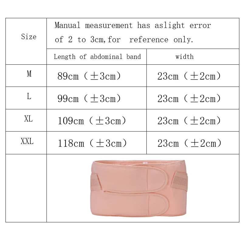 Pas poporodowy Pas regeneracyjny do operacji cesarskiej Podpórka pod plecy Opaska na brzuch Opaska na brzuch Bielizna modelująca Opaska na brzuch Pooperacyjne Cinchers
