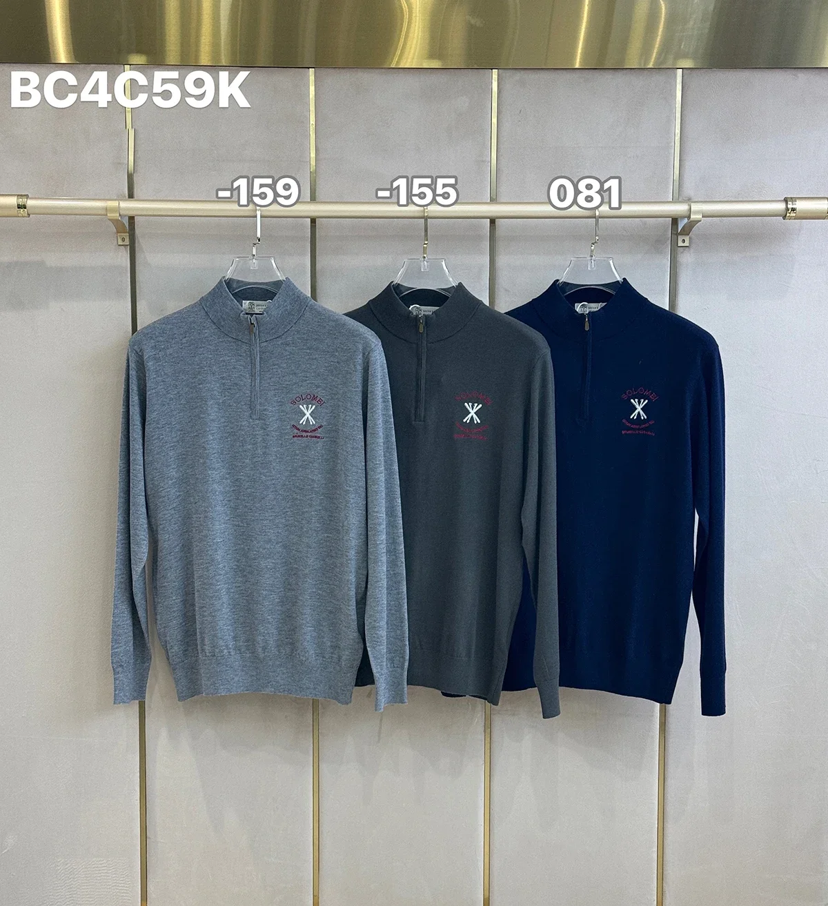 2024DIKU Sweater Cashmere Men's 2025 New Warm Knitting Button Elasticity Embroidery High Quality Big Size M-4XL