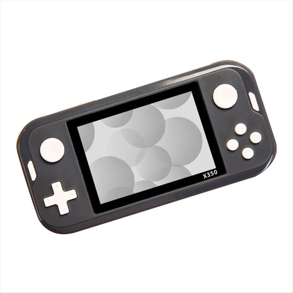 A64K 3.5Inch Retro Game Console 8G 6800 Games Portable Handheld Game Console Video Game Console E-Book Black