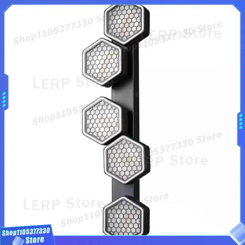 Retro 6 Rotating Disco Stage Light LED Effect Lamp for Party Club DJ Bar Home Decoration Atmosphere Lighting Fixture LED