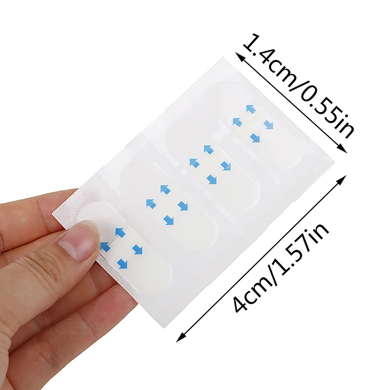 40pcs Invisible V Face Lift Tapes Wrinkle Removal Sticker Face Forehead Neck Sticker Pad Anti Aging Patch Facial Slimming Mask