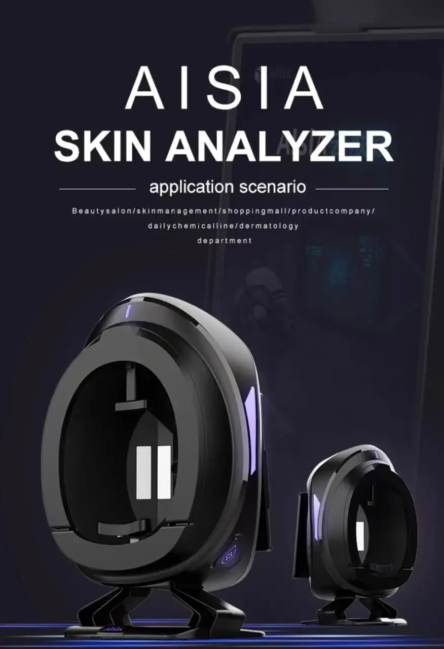 Intelligent 3D Skin Diagnosis System 36 Million Pixels Facial Analysis Machine Moisture Detection Analyzer Salon Use