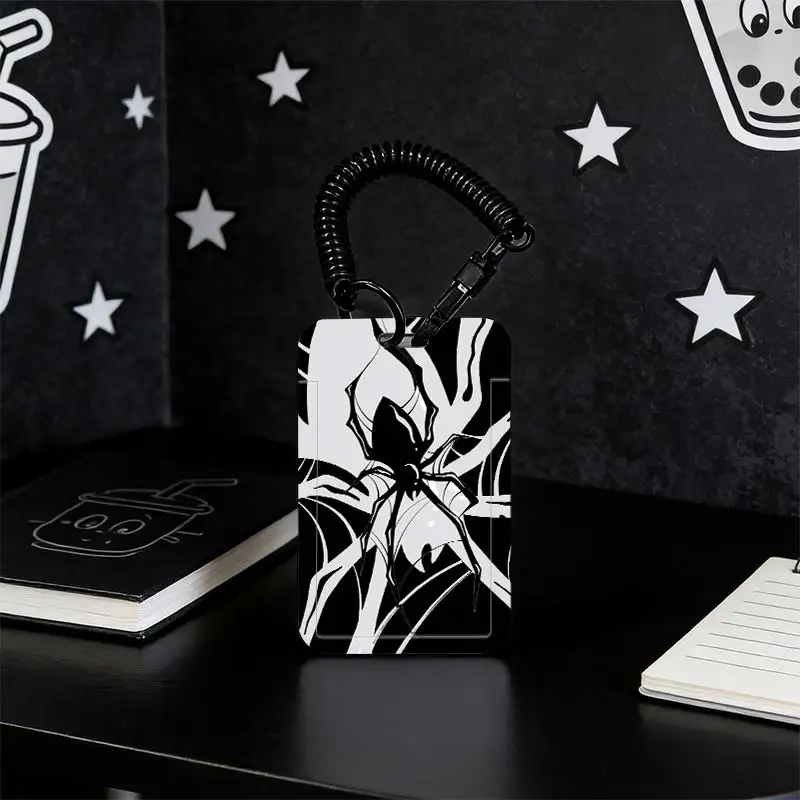 Card Sleeve for Kpop Photocard Holder Stretchable Spring Cord Photo Protector Student Bus/Meal Card Protection Case