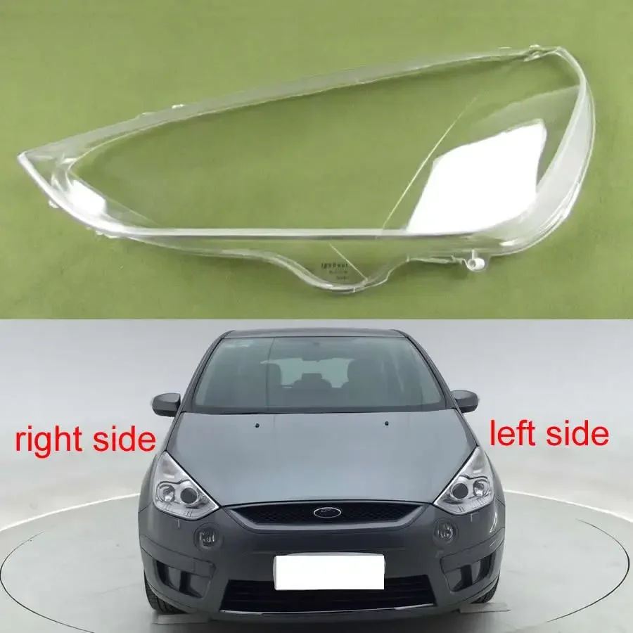 For Ford S-MAX 2007 2008 Front Headlight Cover Lampshade Head Lamp Headlamp Shell Lens Plexiglass Auto Replacement Parts