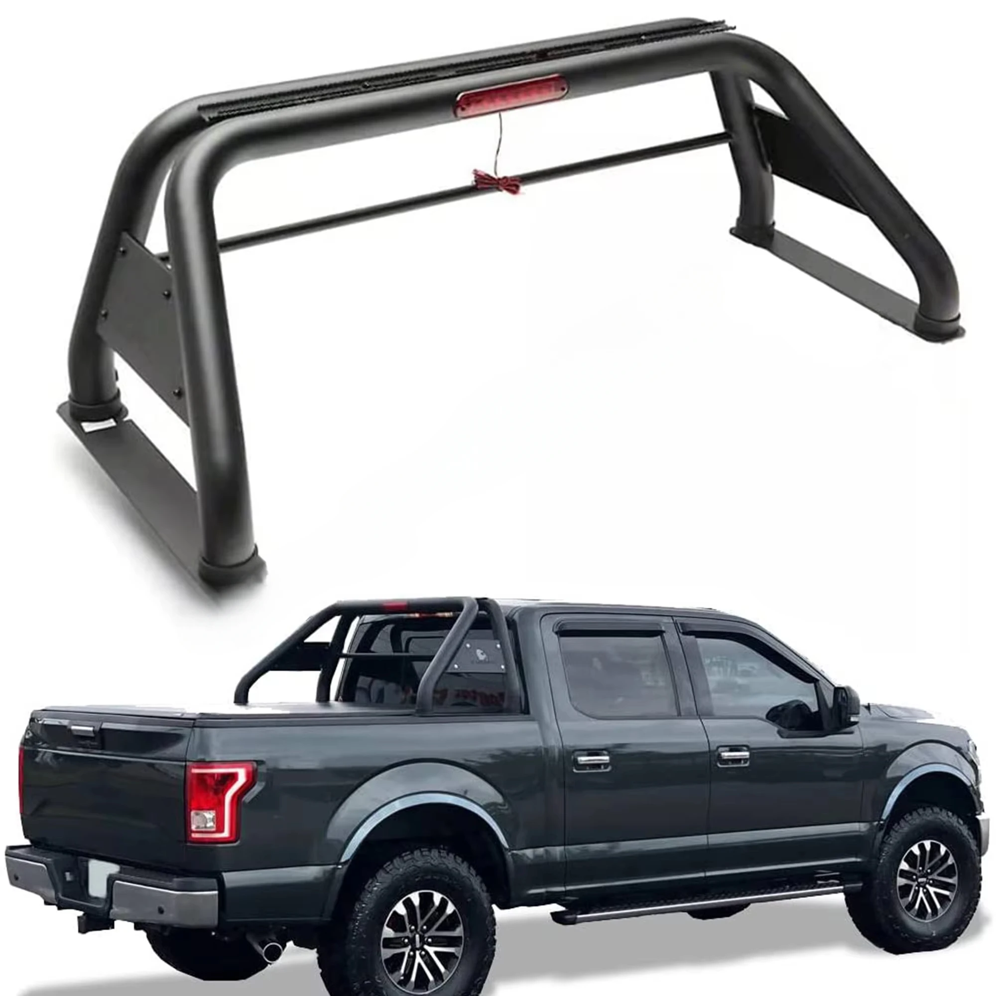 

Classic Roll Bar Fit 2000-2022 Nissan Titan 2500 3500 Ram Chevy Silverado Ford F-150 GMC Sierra 1500 Tundra