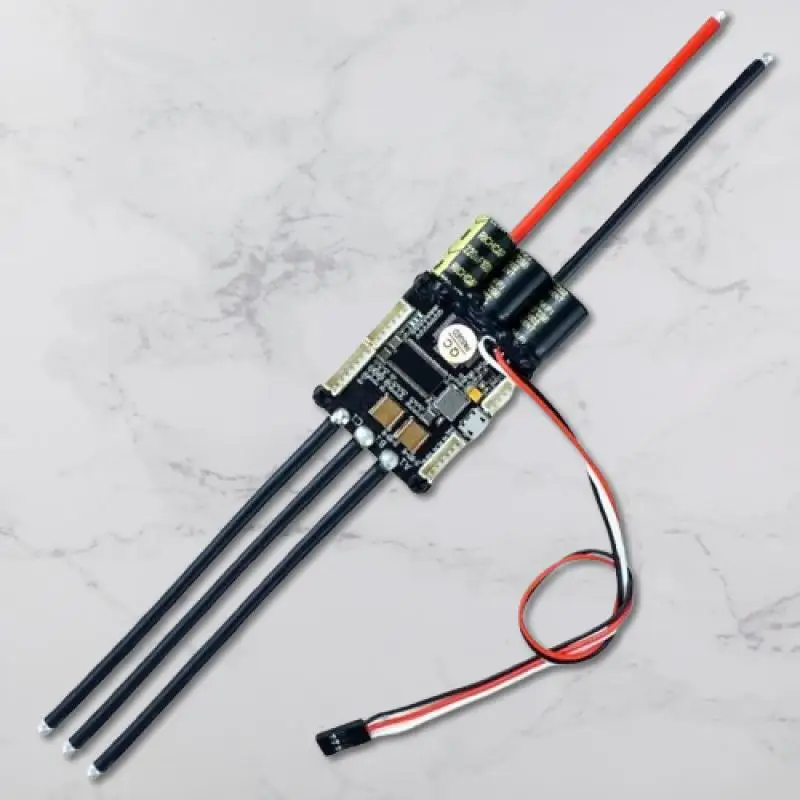 

Миниатюрный электронный регулятор скорости для скейтборда 50A FSESC4.20 на базе VESC ® 4.12 с алюминиевым анодированным радиатором 12S ESC