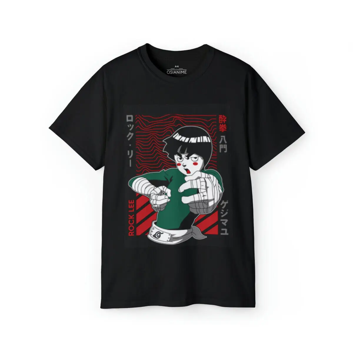 Rock Lee Anime T shirt Unisex Ultra Cotton Tee, Otaku T shirt for anime lover long or short sleeves