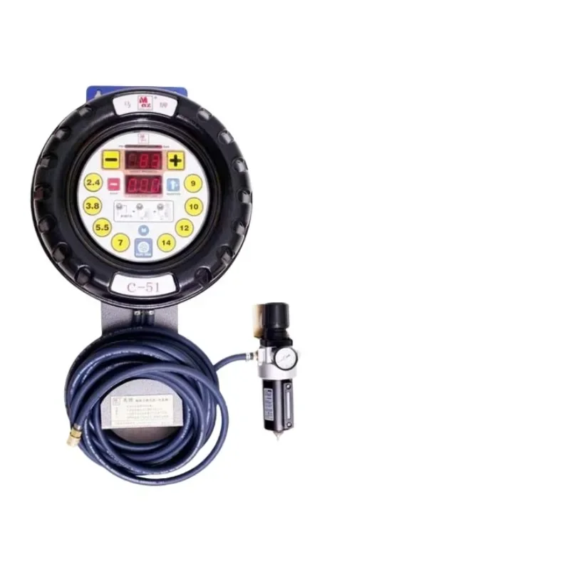 Auto repair inflator pure copper joint hanging automatic air pump