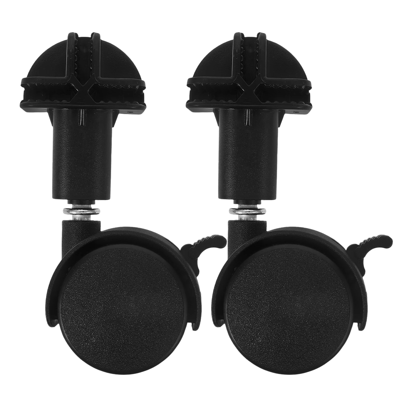 

2pcs Cat Cage Accessories Replacement Wheels Heavy Duty Caster Wheels For Pet Cage Smooth Quiet Floor Protection