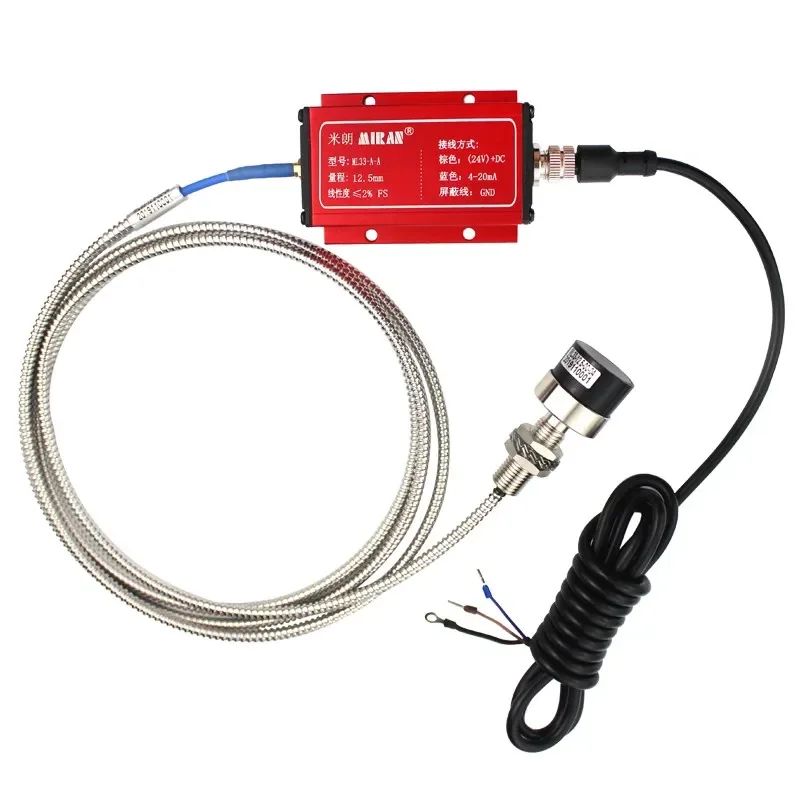 MIRAN Voltage Type ML33 Eddy Current Displacement Sensor Contactless Measurement Eddy Current Sensor