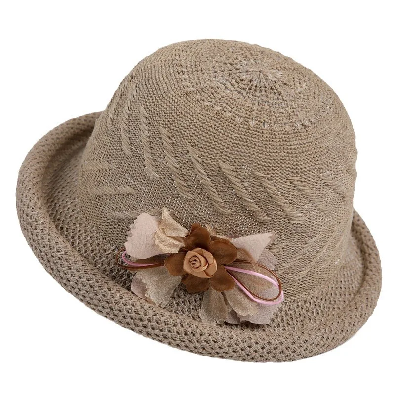 ผู้หญิงฤดูใบไม้ผลิและฤดูใบไม้ร่วงหมวกแม่แฟชั่น All-Match หมวก Western สไตล์ Billycock ฤดูร้อนหมวกชาวประมงหมวกฤดูร้อน