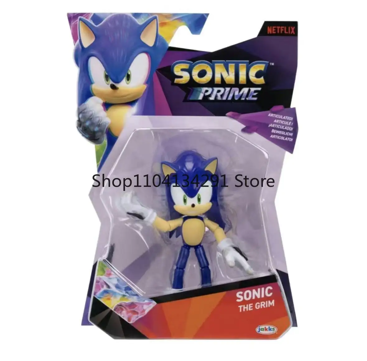 オリジナル JAKKS ソニック・ザ・ヘッジホッグ 5 インチ可動アクション