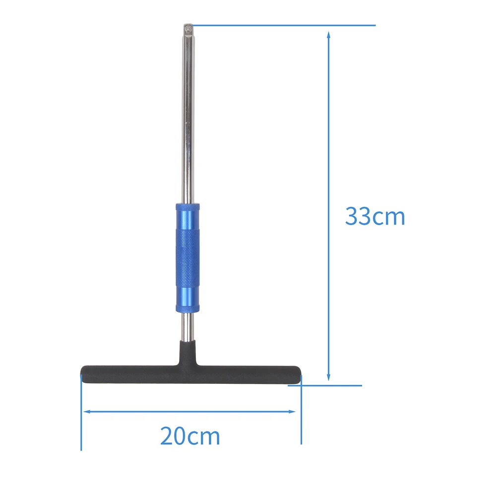 MOTO4U Hexagon Wrench For T Handle Hex Allen Spanner Socket Wrench Repair Rod Extended Leveraged 3/8-inch Drive Socket Wrench