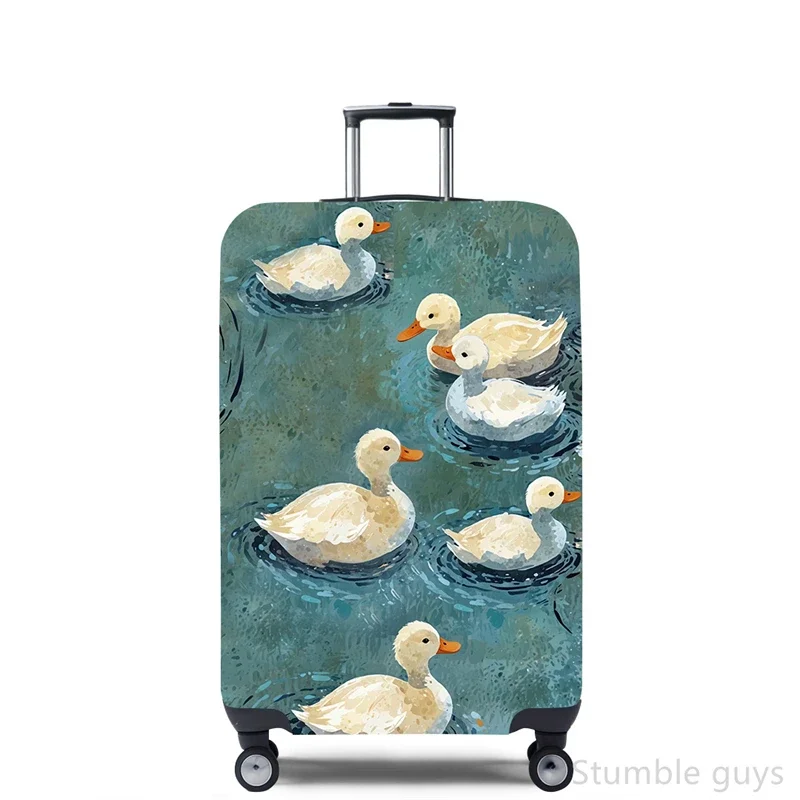 

Washable High Elastic Luggage Cover Protective Anti-Scratch Suitcase Cover Reliable For Road Trips Fits 18 To 32 Inch Luggage