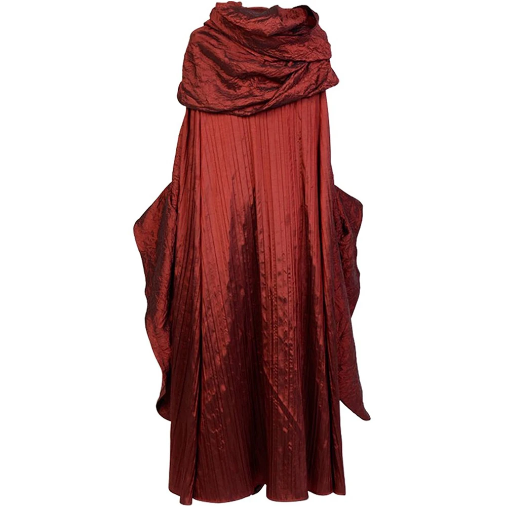 Melisandre Cosplay Priestess Robe Costume Adult Women Fantasy Dress mantello sciarpa abiti Halloween Carnival travestimento Party Suit