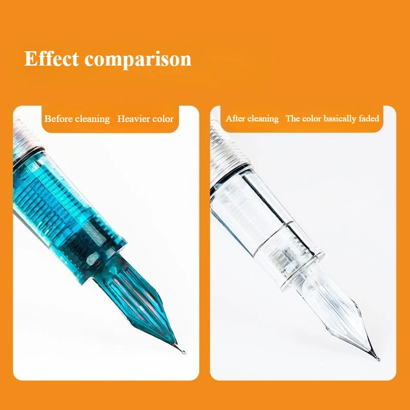 200ml Pen Cleaning Solution Effectively Cleans and Removes Stains Without Damage The Pen Tip for Daily Pen Maintenance