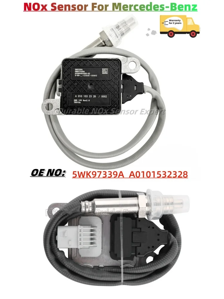 5WK97339A A0101532328 Nitrogen Oxygen Sensor NOx Sensor For Mercedes-Benz X166 W164 W166 Detroit Benz DD13 DD15 DD1